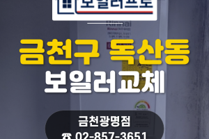 금천구 독산동 보일러 교체, 오래된 다가구주택 리모델링…