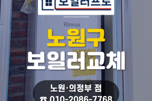 중계동 일반주택 보일러 교체, 건물 리모델링 공사중 린…
